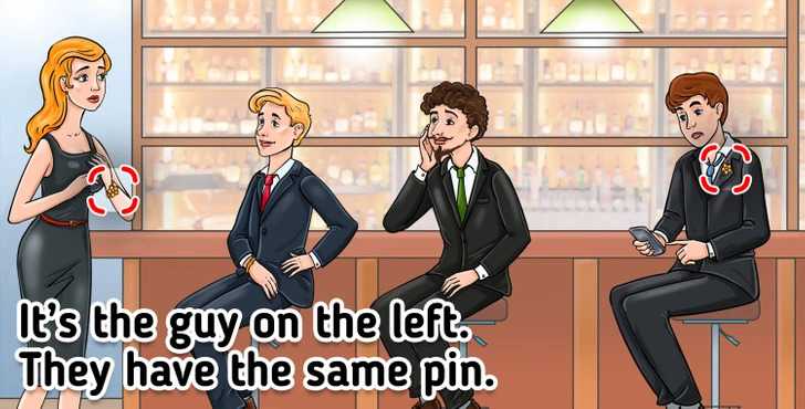 Et skørt puslespil for de kloge: vi skal hjælpe en gift kvinde med at finde sin mand Skørt puslespil for kloge mænd: Vi skal hjælpe en gift kvinde med at finde sin mand