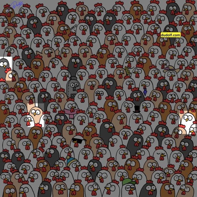 Hvor de tre ugler er gemt: kun 1 % af alle løser puslespillet på 10 sekunder Hvor de tre ugler er gemt: Kun 1 % af alle vil kunne løse puslespillet på 10 sekunder.