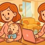 IQ-test: Find 3 forskelle på et billede af mor og baby på 17 sekunder IQ-test: Find 3 forskelle på et billede af mor og